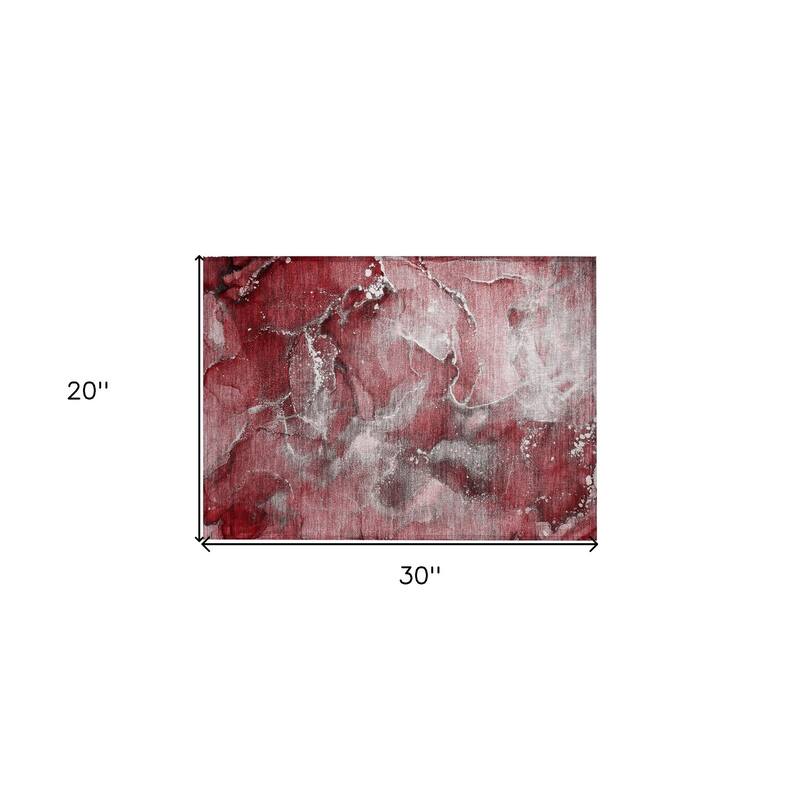 Rari Artistic Abstract Weather Resistant Classic Meets Modern Runner Outdoor Rug
