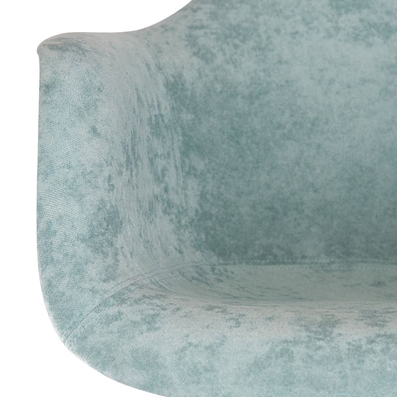 Wilson Contemporary Modern Velvet Rocker Chair - Nursery Rocking Accent Chair for Home Living Room Bedroom Patio