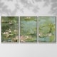 preview thumbnail 15 of 18, Celadon - Multi Piece Framed Canvas 16 x 24 - White