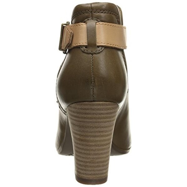 clarks peep toe booties