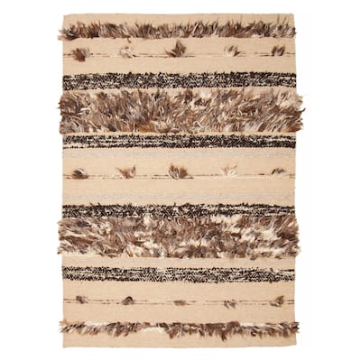 Sienna Beige Rug 5'4" x 7'8" - 5'4 x 7'8