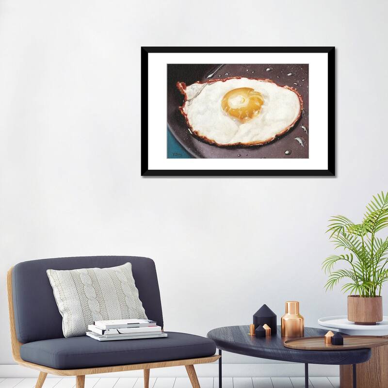 iCanvas "One Fried Egg" by Yue Zeng