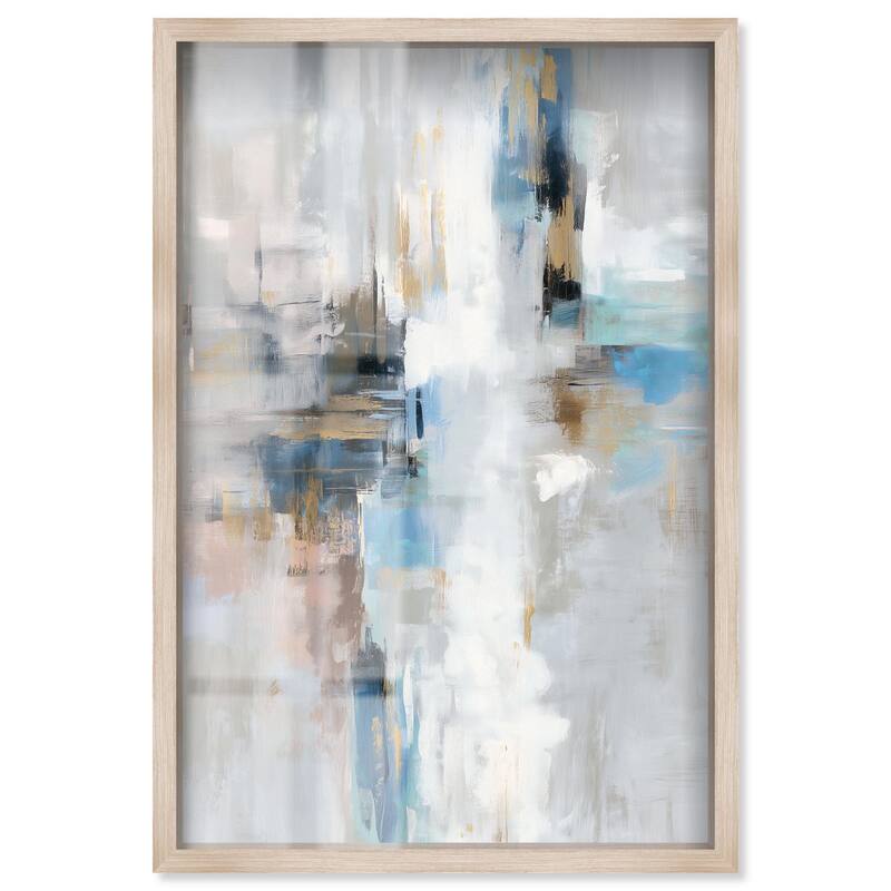 Ocean Spray I Shadowbox by Art Remedy - Natural - 20" x 30"