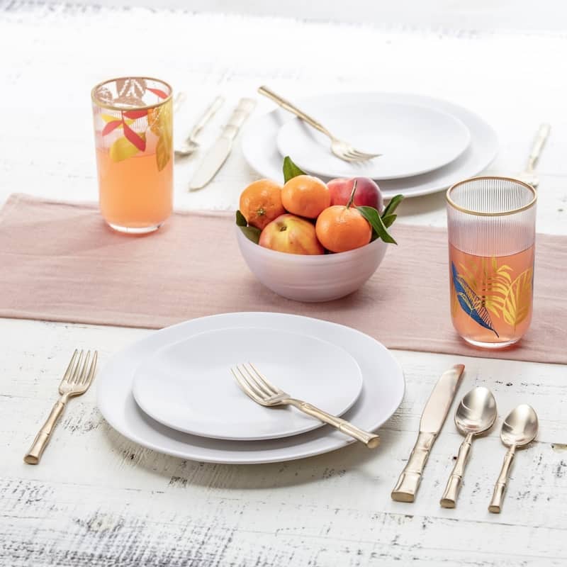 Fortessa Royal Pacific 18/10 Stainless Steel, 5PC Flatware Set (Service for 1), Silver