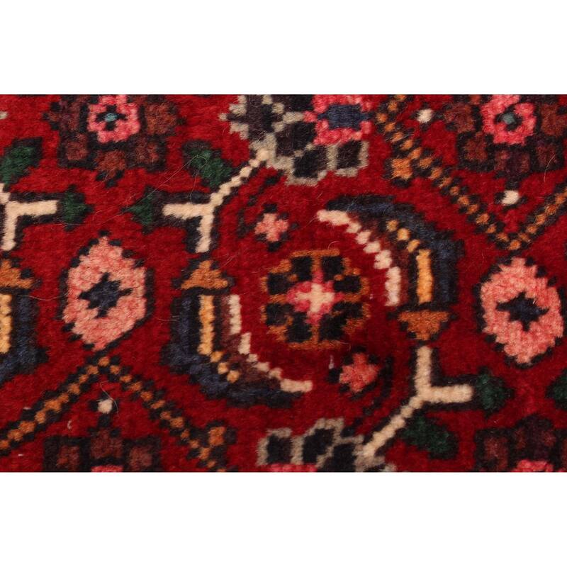 ECARPETGALLERY Hand-knotted Andelz Red Wool Rug - 3'5 x 5'0