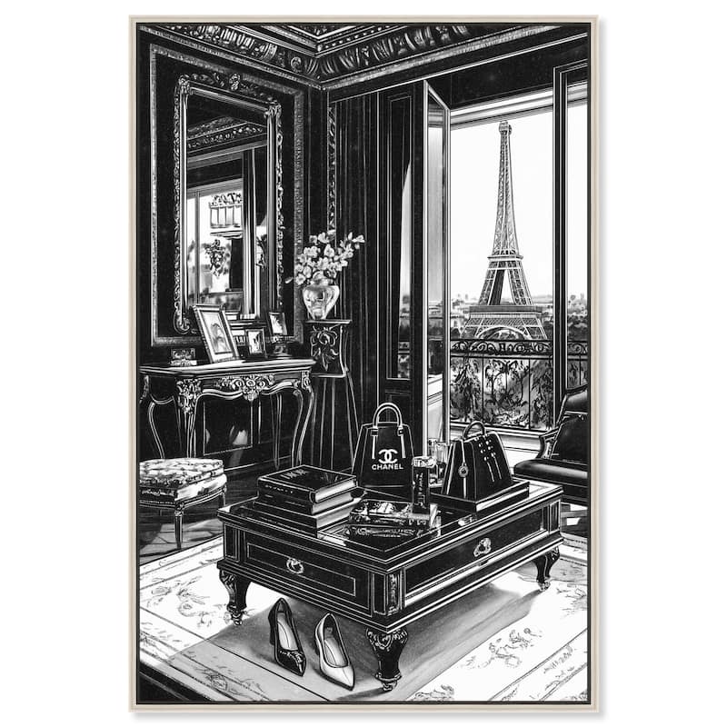 Her Favorite Room II Canvas by Art Remedy - Silver - 20" x 30"