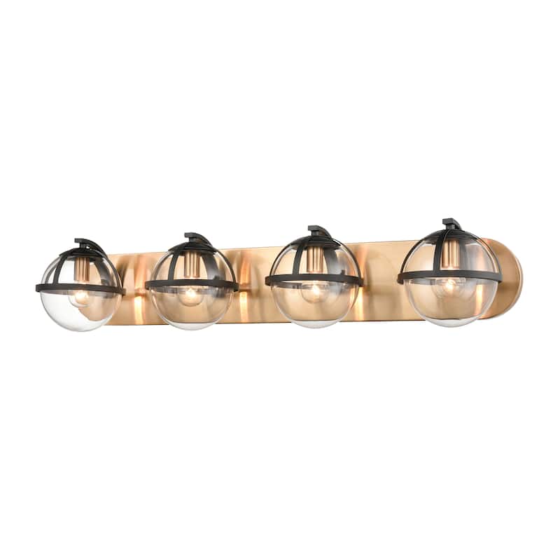 Elk Home Davenay Multiple Finishes With Clear Glass 2 Light Vanity Light