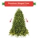 preview thumbnail 5 of 9, Costway 7.5ft Pre-lit PVC Christmas Fir Tree 8 Flash Mode - 7.5 FT