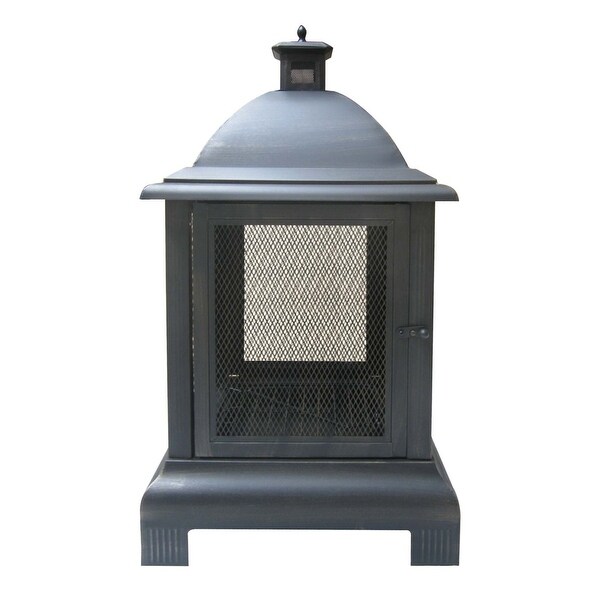 Shop Deckmate Franklin Wood Burning Outdoor Fireplace Ships To
