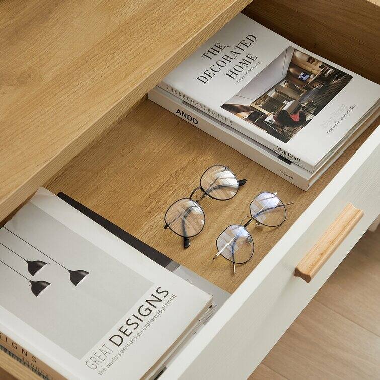Modern 6 Drawer Chest, Wood Chest Of Drawers Storage Cabinet
