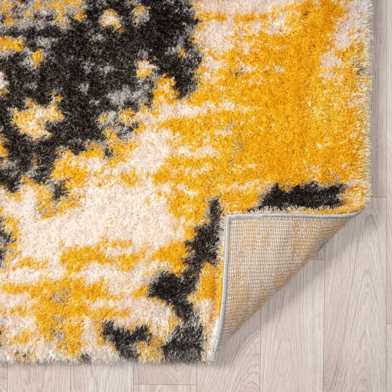 Zenith Abstract Shag Area Rug