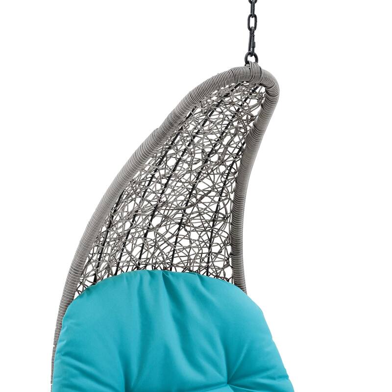 Landscape Outdoor Patio Hanging Chaise Lounge Swing Chair
