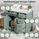 preview thumbnail 5 of 13, Homy Casa 30 in. Bathroom Vanity with Ceramic Sink, Free-Standing Storage Cabinet with 2 or 3 Drawers