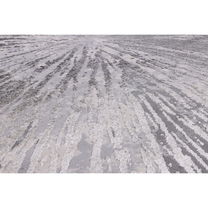 Ilios Collection Abstract Starburst Rug