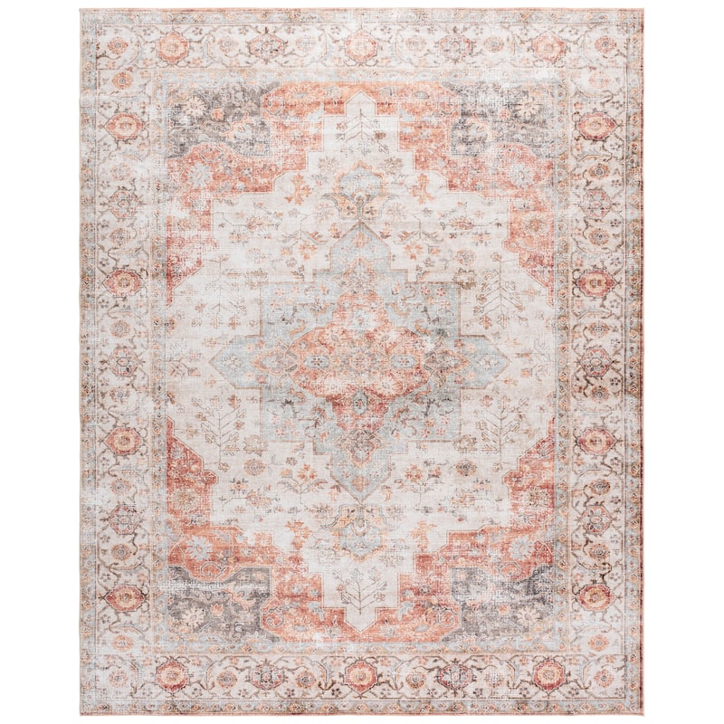 SAFAVIEH Arizona Minica Vintage Rug - 8' x 10' - Beige/Rust