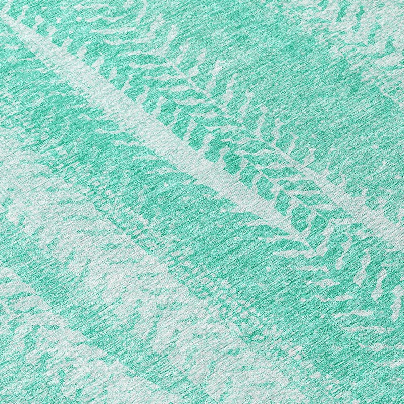 Machine Washable Indoor/ Outdoor Chantille Modern Imprints Rug