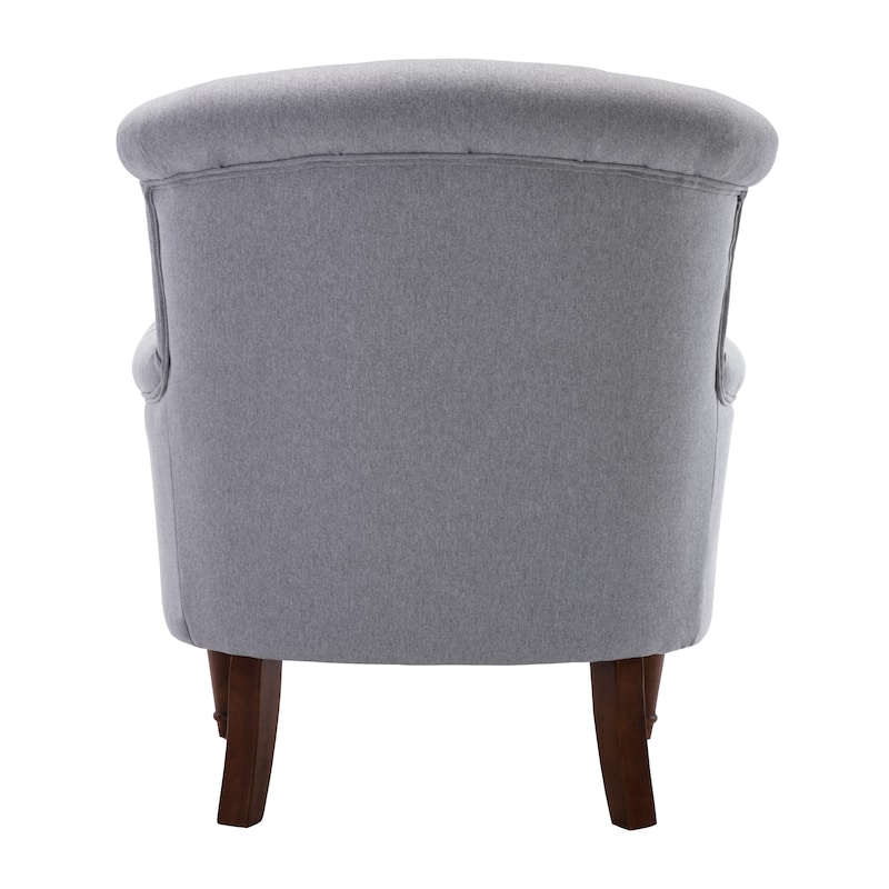 Corvus Sidmouth Tufted Fabric Oversized Club Chair