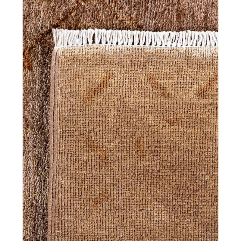 Overdyed One-of-a-Kind Hand-Knotted Area Rug - Beige - 8' 2" x 9' 10"