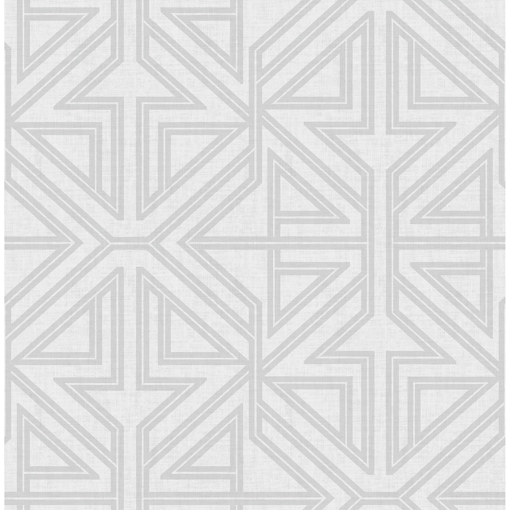 Scott Living Kachel Grey Geometric Wallpaper