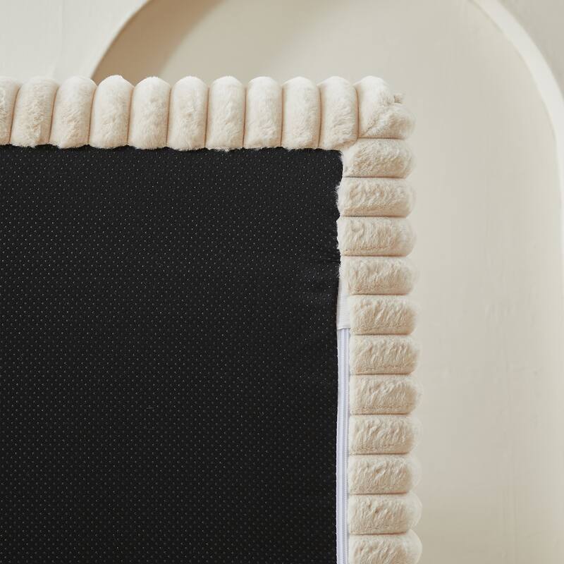 Oversized Modular Sectional Lounge Chaise, Corduroy Upholstered Boneless Sleeper Sofa, Reclining Loveseat Chair with 4 Pillows