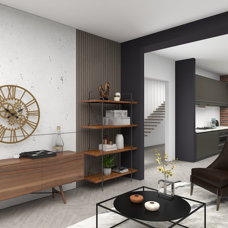 Gray, Silver or Gold Leather Handmade Cowhide Storage Box with Silver Foil Accents (Set of 2)