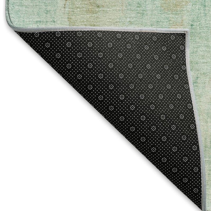 Machine Washable Indoor/ Outdoor Muted Ombre Chantille Rug