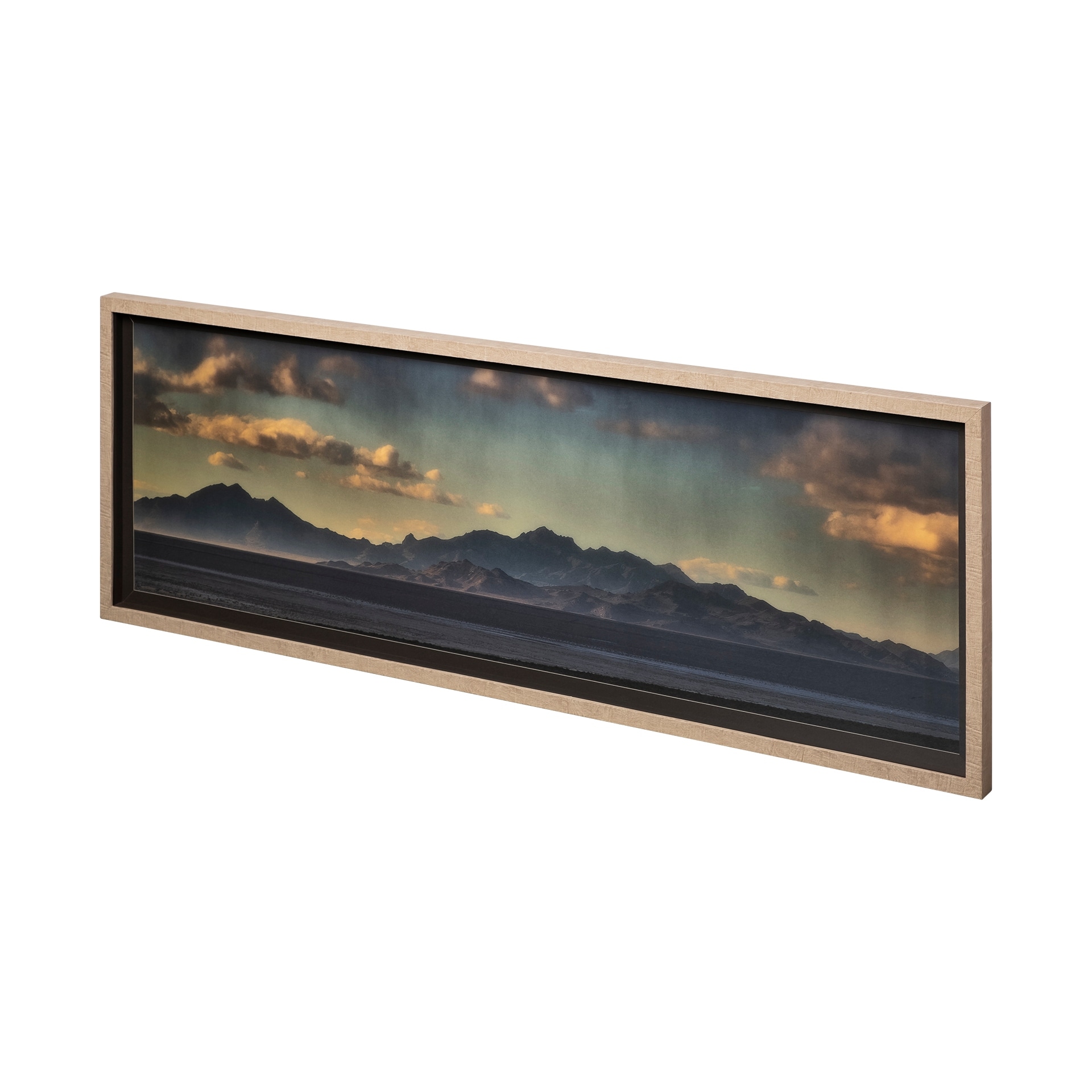 Mercana West Desert Landscape 2 by Dunker a Framed Photo Art Print Matted under Glass