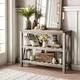 Option Grey wash, with two slatted shelves