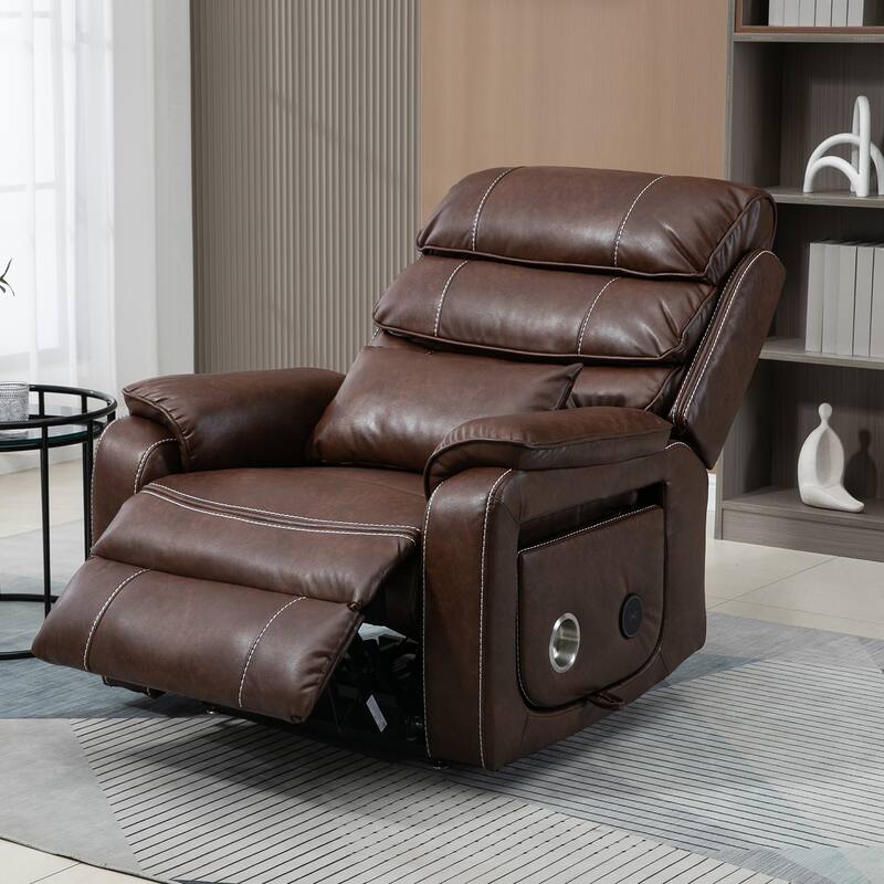 Flagship Oversized Recliner Chair with Wireless Charge, Massage & Heat