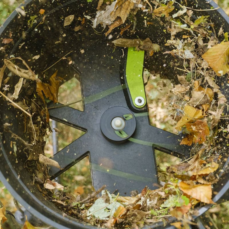 13 Amp 13 in. Corded Electric Leaf Mulcher/Shredder