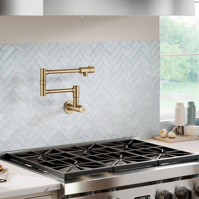 Kraus KPF-5003 Bolden 4 GPM Wall Mounted Single Hole Pot Filler