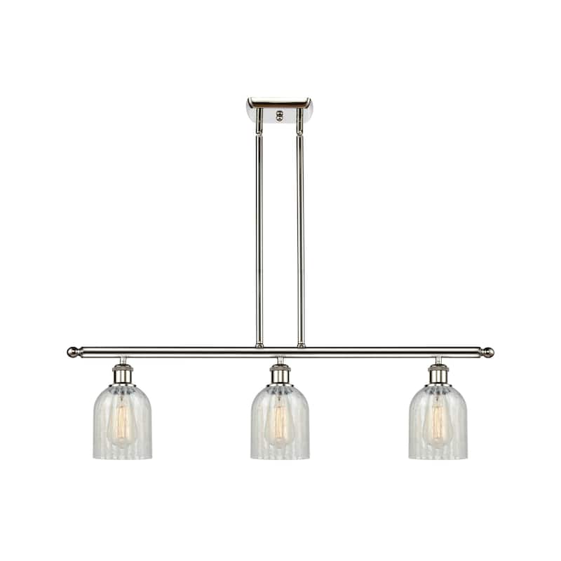 Innovations Lighting Caledonia 3 Light 36" Wide Linear Chandelier