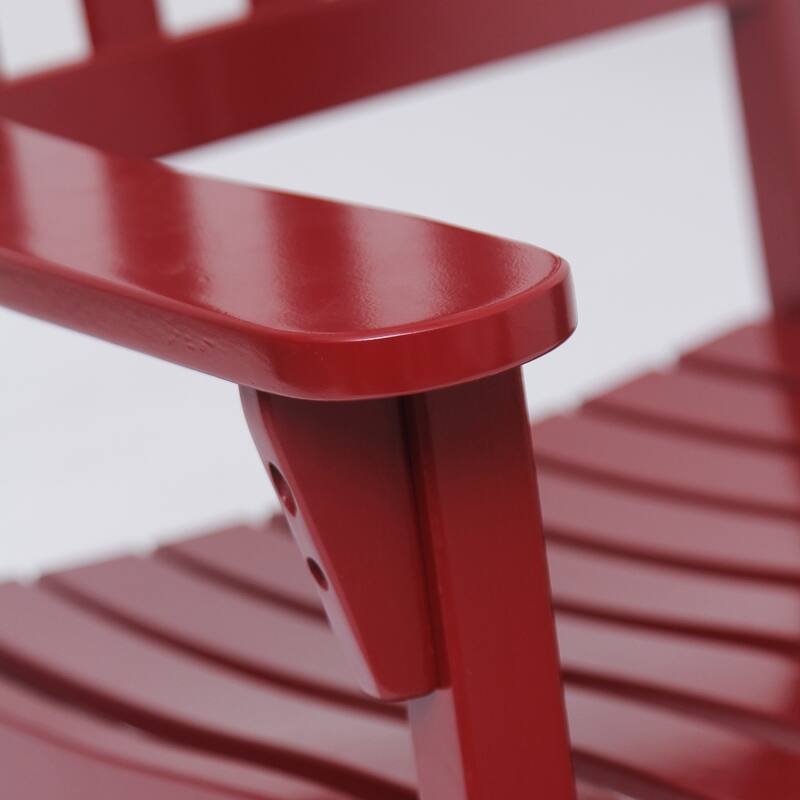 Cambridge Casual Austin Outdoor Rocking Chair - Red