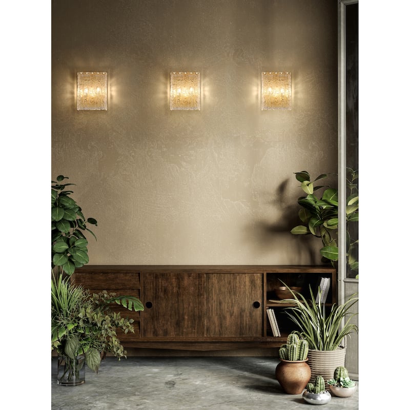 Z-Lite Glacier 2 Light Wall Sconce