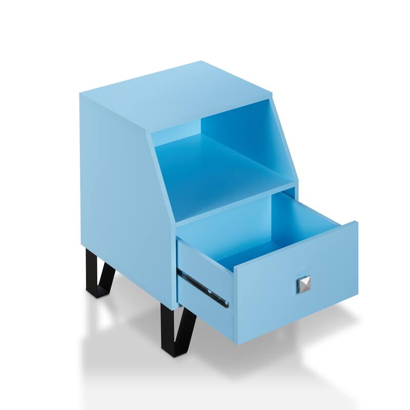 Kara Contemporary 16-inch 1-Shelf Side Table by Furniture of America