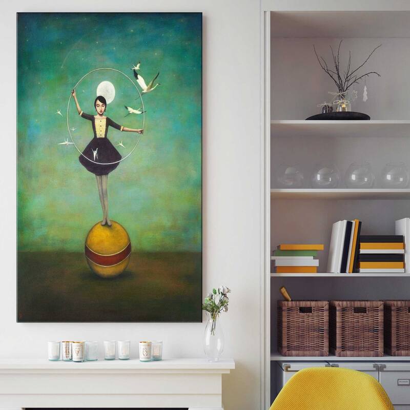 "Luna's Circle" by Duy Huynh Print on Canvas