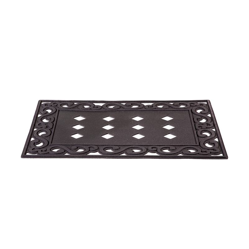 30" x 17" Scroll Sassafras Mat Tray