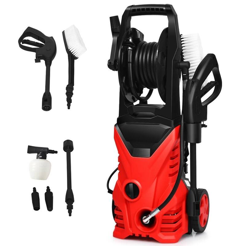 Costway 2030PSI Electric Pressure Washer Cleaner 1.7 GPM 1800W with - See Details