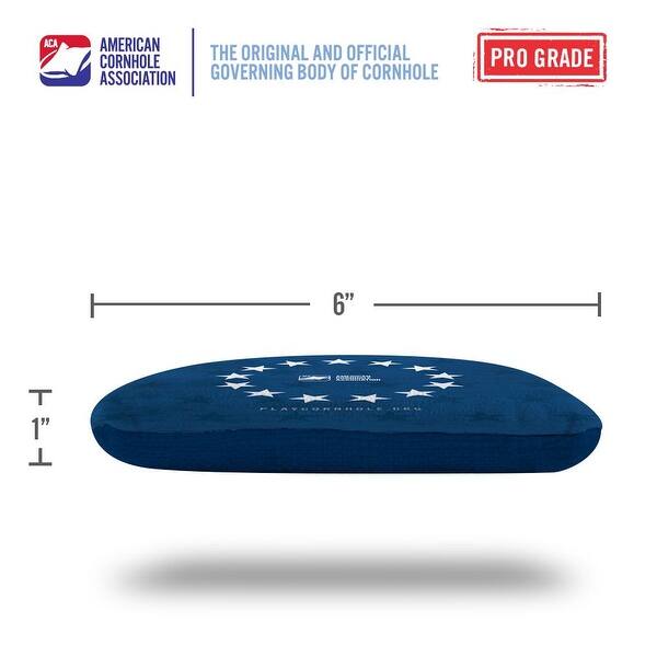 Betsy Ross Blue Dual Sided Cornhole Bags