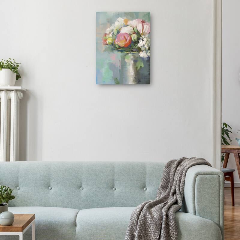 From Jessica's Garden By Studio Arts Canvas Art Print