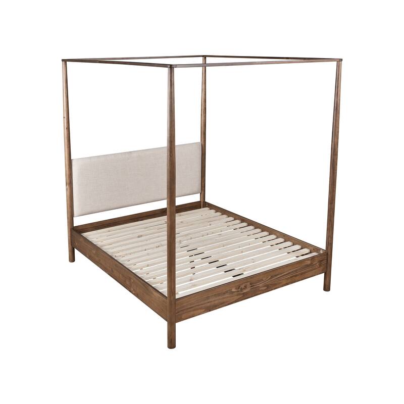 NPD Furniture Bloomfield Queen Bed Set / Canopy Bed Set