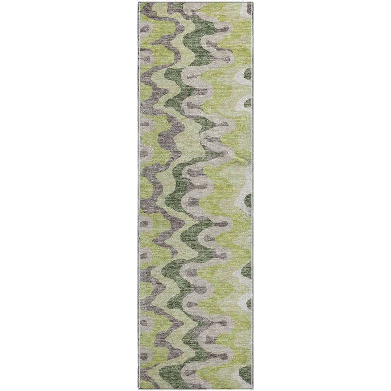 Premium Washable Super Soft Abstract Stripes Mayfield Rug