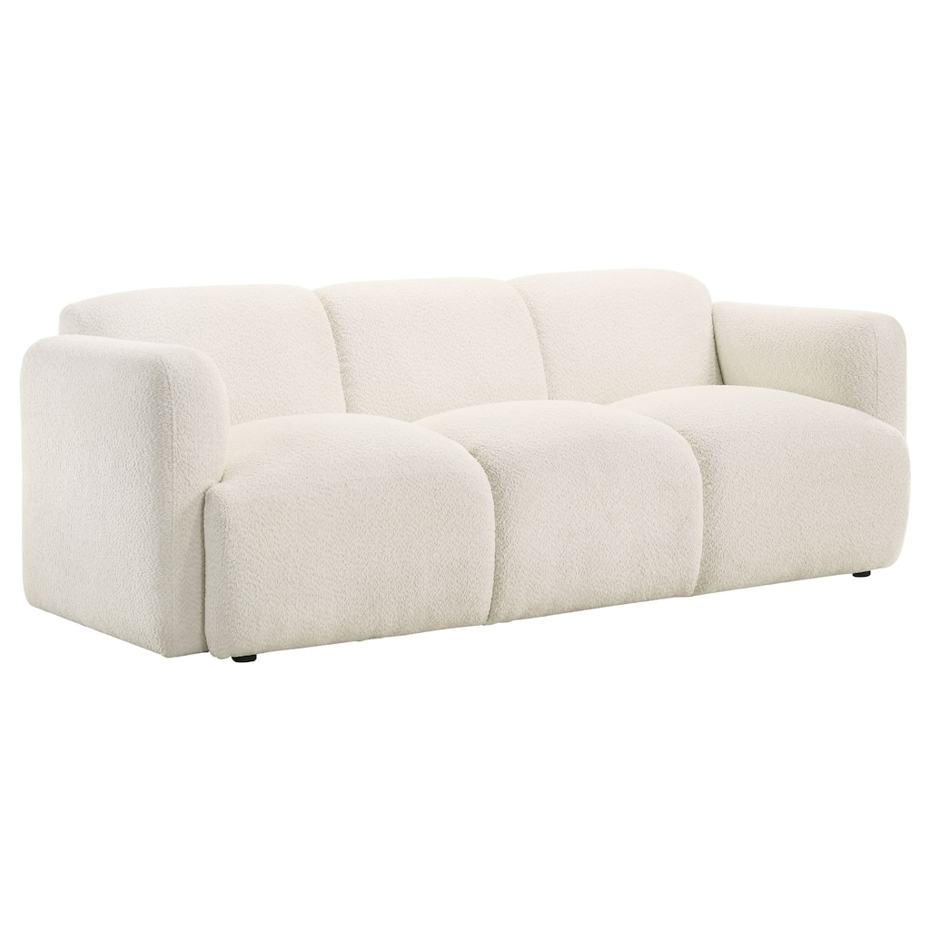 Dorset Fabric Upholstered Round Track Arm Sofa - 82" x 36.75" x 29.25"