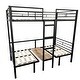 preview thumbnail 9 of 7, Full Size Loft Bed with Table Set Transformable to Full over Full Bunk,Space-Efficiency