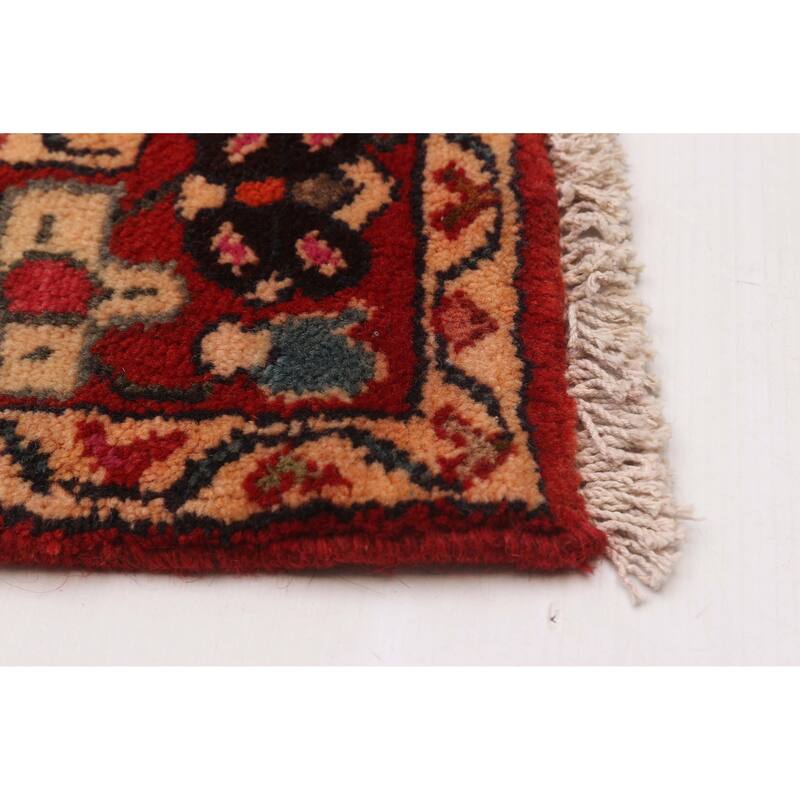 ECARPETGALLERY Hand-knotted Anatolian Vintage Navy, Red Wool Rug - 5'7 x 9'10