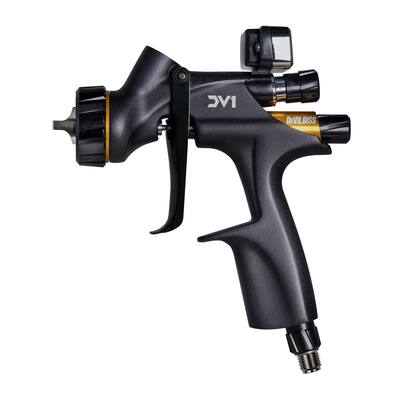 Devilbiss DV1 Clearcoat Gun Set with Digital Gauge