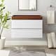 Option White Walnut