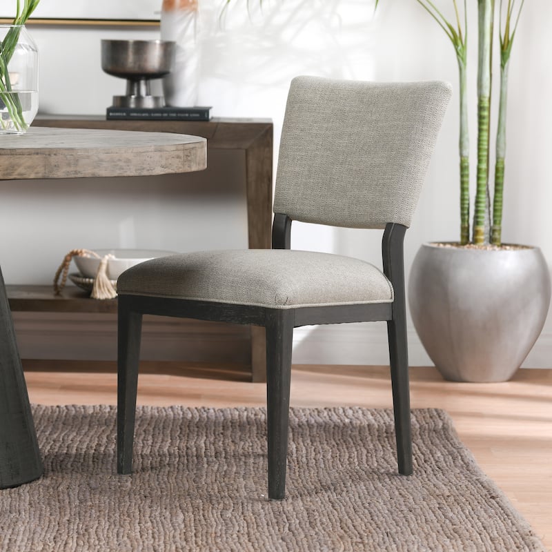 Classic Home Phillip Upholstered Dining Chair (Set of 2) - Sand
