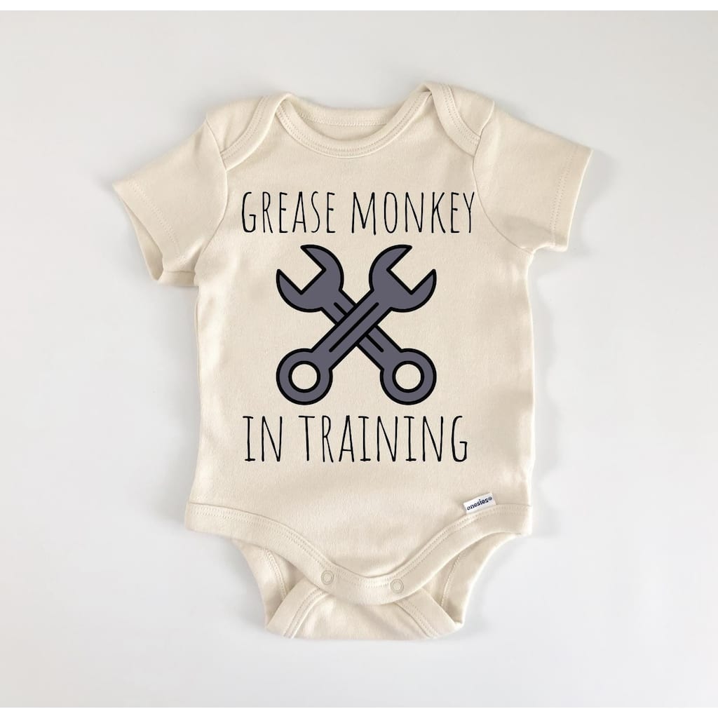 Mechanic - Baby Boy Girl Clothes Infant Bodysuit Funny Cute