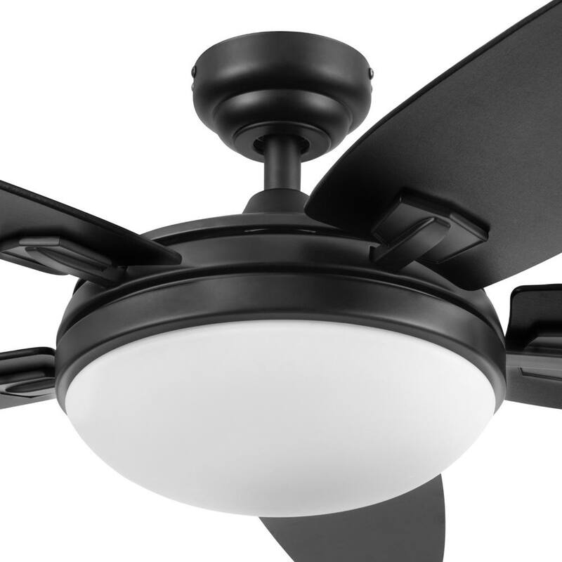 48" Honeywell Carmel Ceiling Fan with Integrated Light and Remote